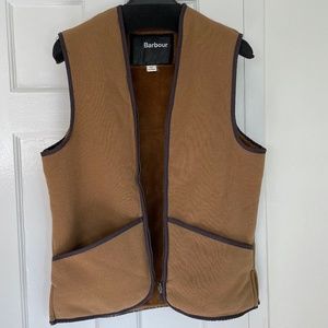 Barbour Warm Pile Waistcoat Zip-In Liner Vest - Men's - Size M